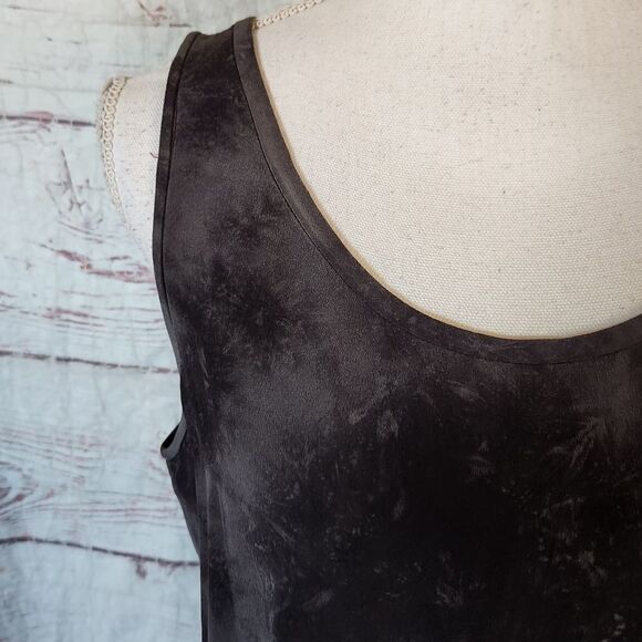 Eileen Fisher Tie Dye Silk Tank Size Medium - Picture 4 of 6